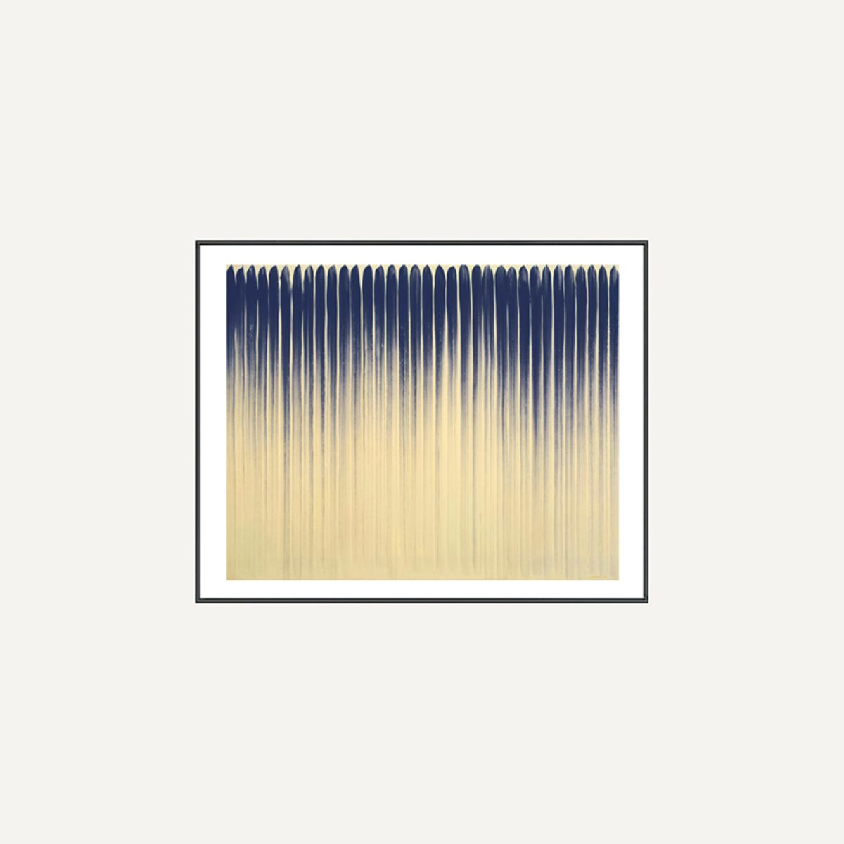 그릿시즌(GREET SEASON) 이우환 선으로부터(From Line), 1977 (액자 포함)