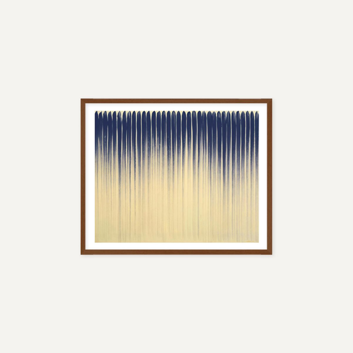 그릿시즌(GREET SEASON) 이우환 선으로부터(From Line), 1977 (액자 포함)