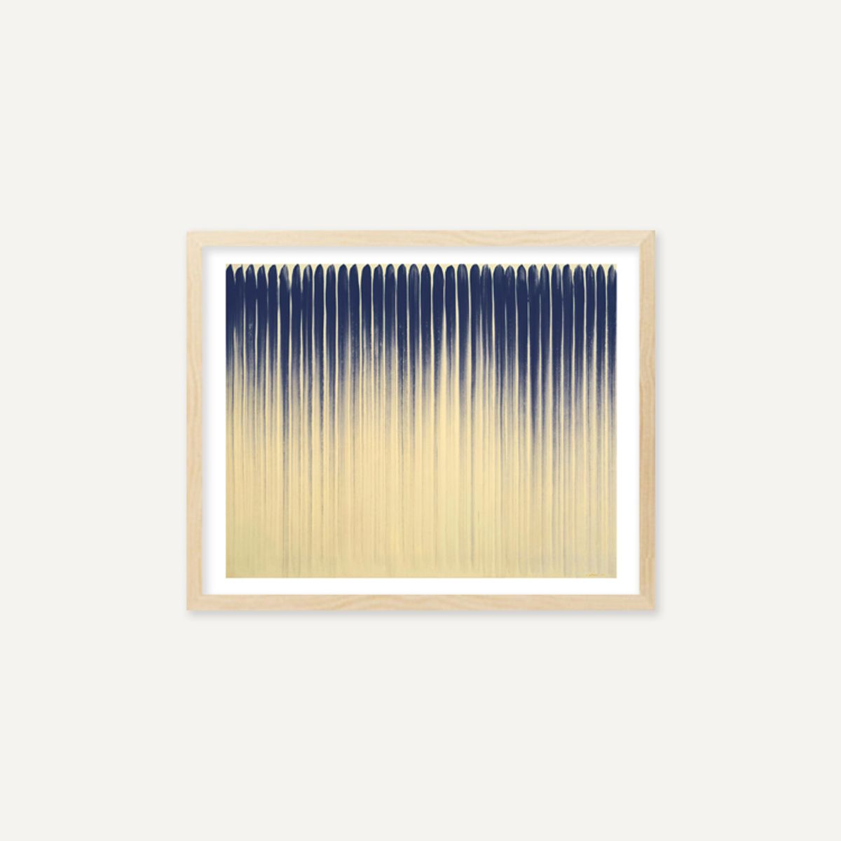 그릿시즌(GREET SEASON) 이우환 선으로부터(From Line), 1977 (액자 포함)