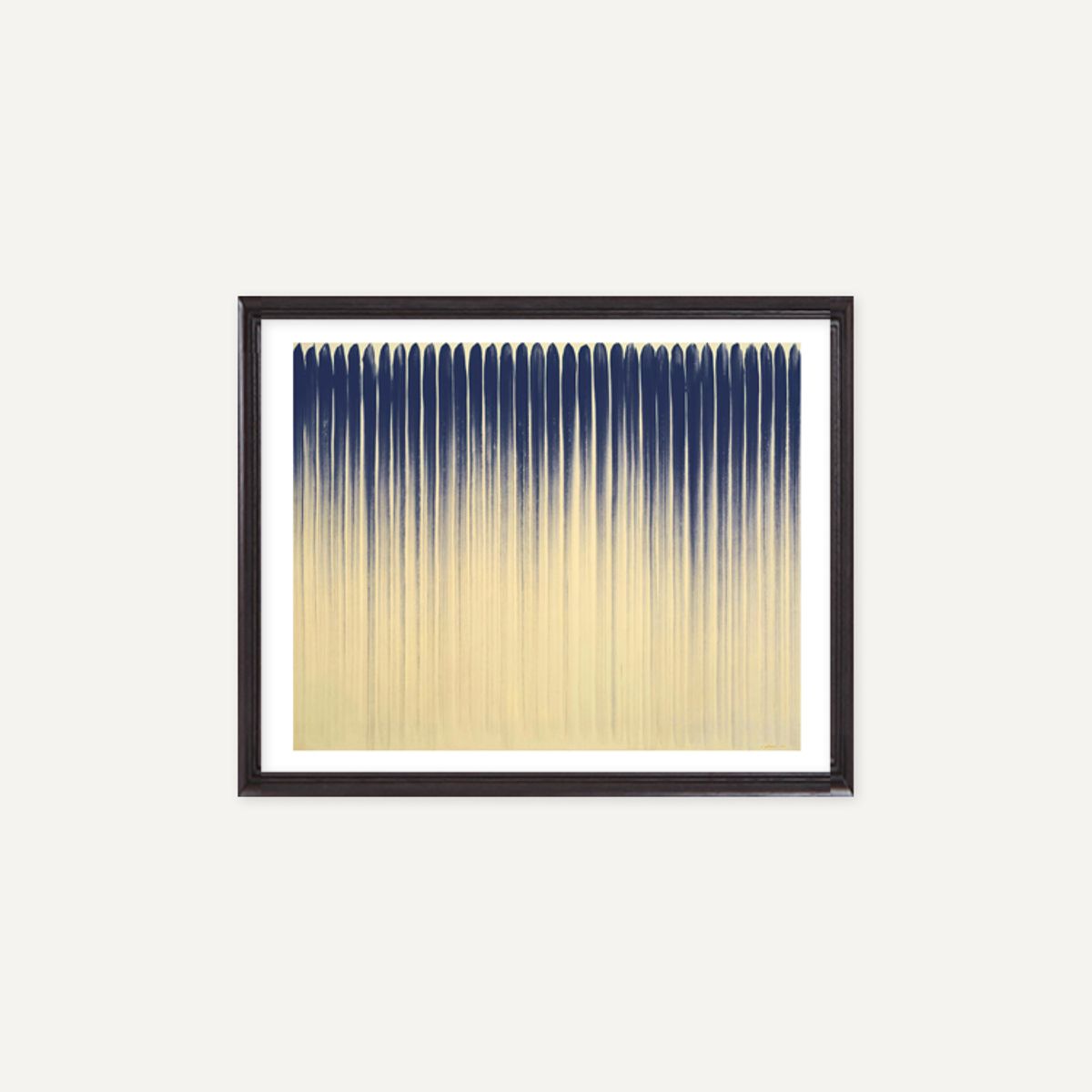 그릿시즌(GREET SEASON) 이우환 선으로부터(From Line), 1977 (액자 포함)