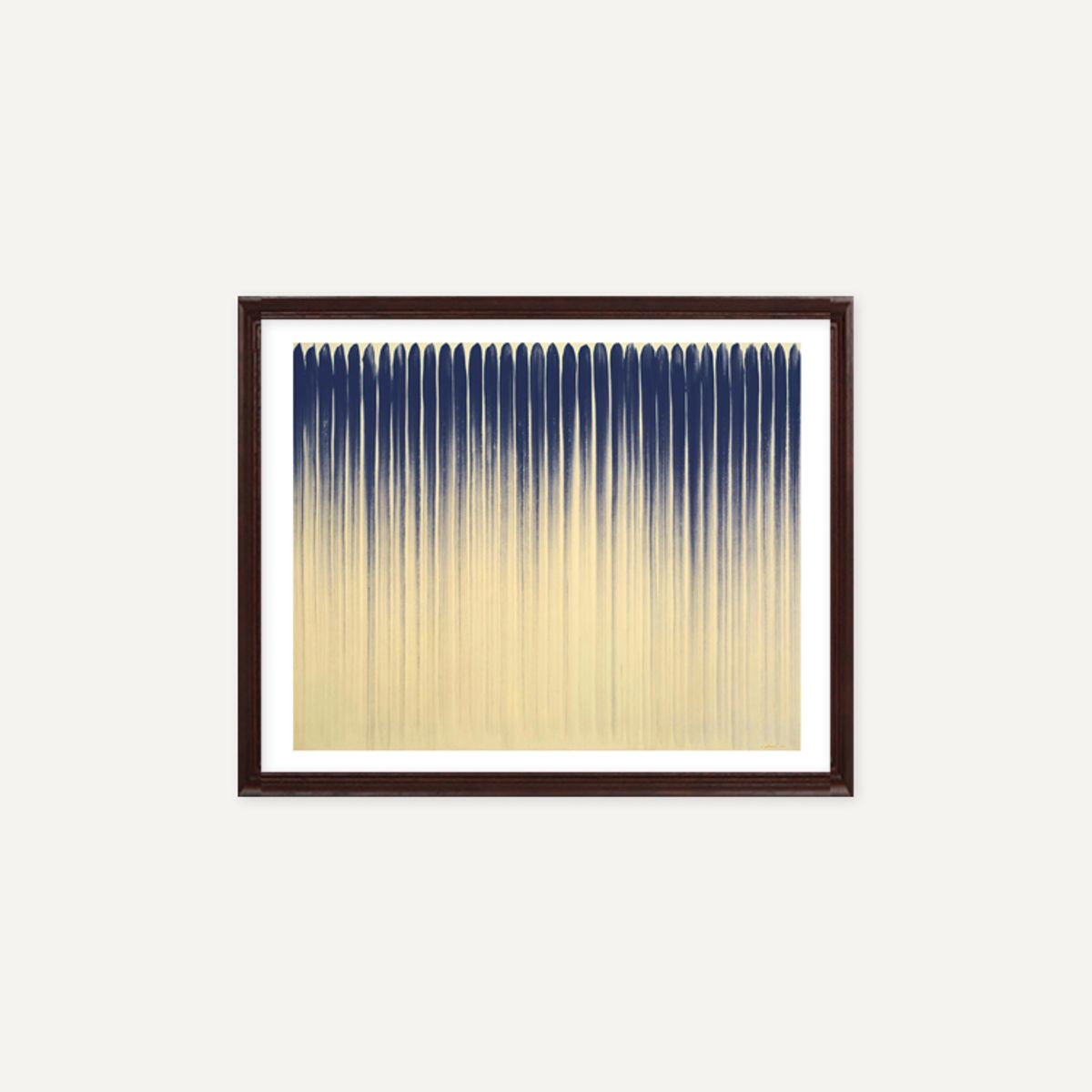 그릿시즌(GREET SEASON) 이우환 선으로부터(From Line), 1977 (액자 포함)