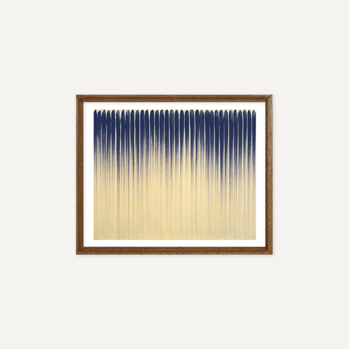 그릿시즌(GREET SEASON) 이우환 선으로부터(From Line), 1977 (액자 포함)