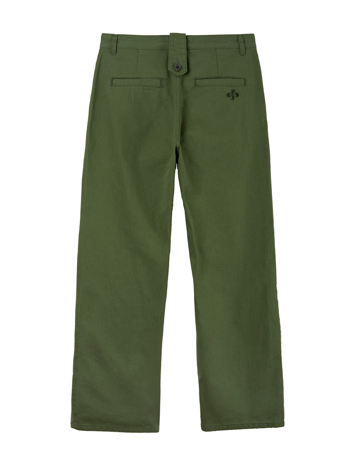 헤레틱(HERETIC) BUTTON COTTON PANTS / olive