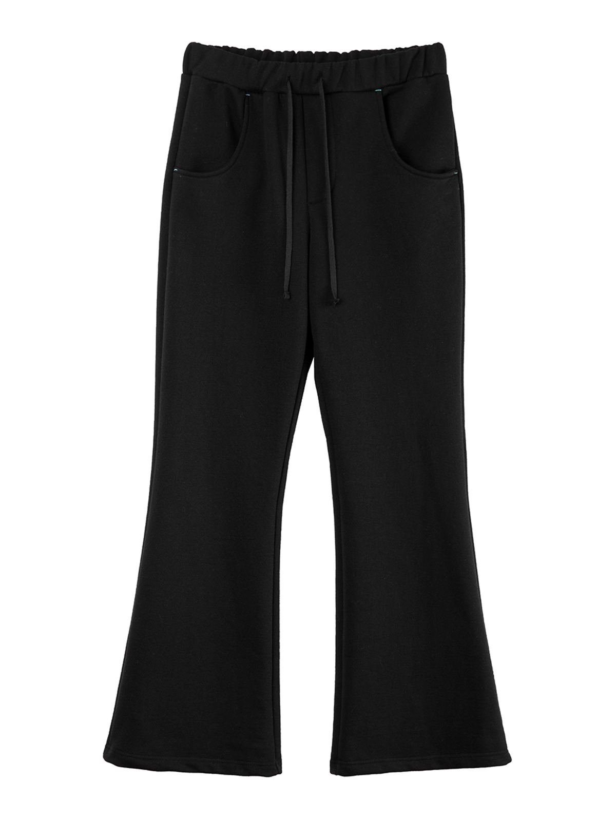 헤레틱(HERETIC) BOOT-CUT SWEAT PANTS / black