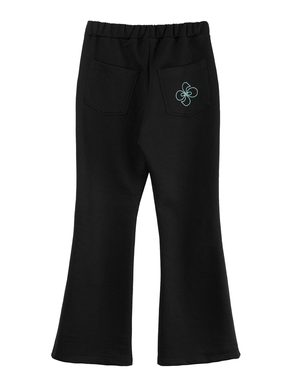 헤레틱(HERETIC) BOOT-CUT SWEAT PANTS / black