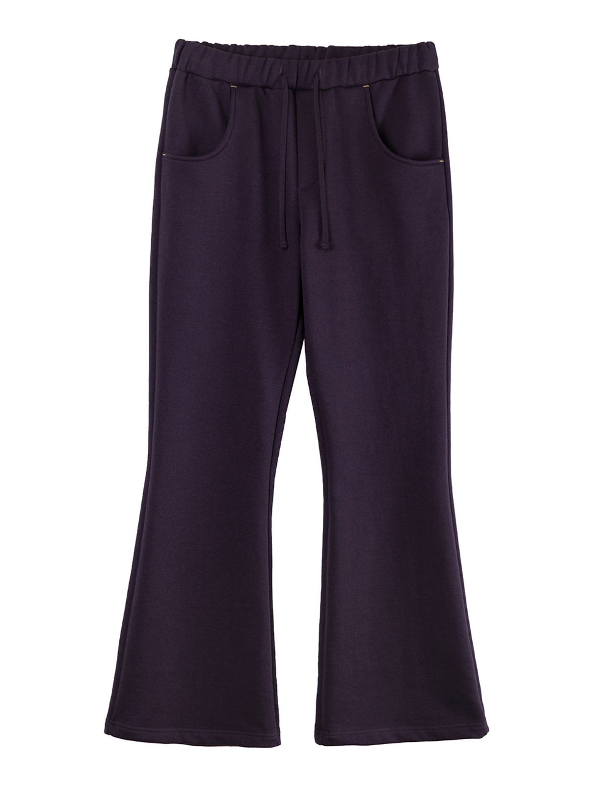 헤레틱(HERETIC) BOOT-CUT SWEAT PANTS / purple
