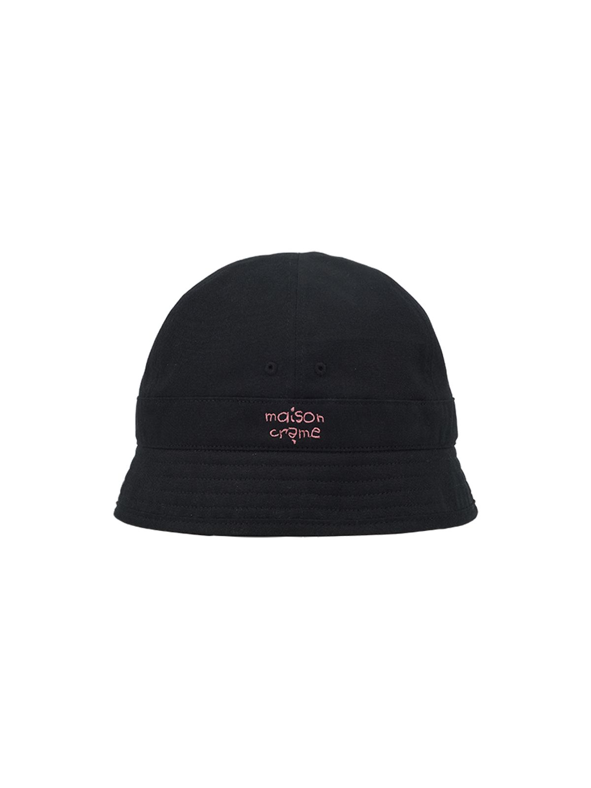 메종크렘(MAISON CREME) Lovers Bucket hat_Black