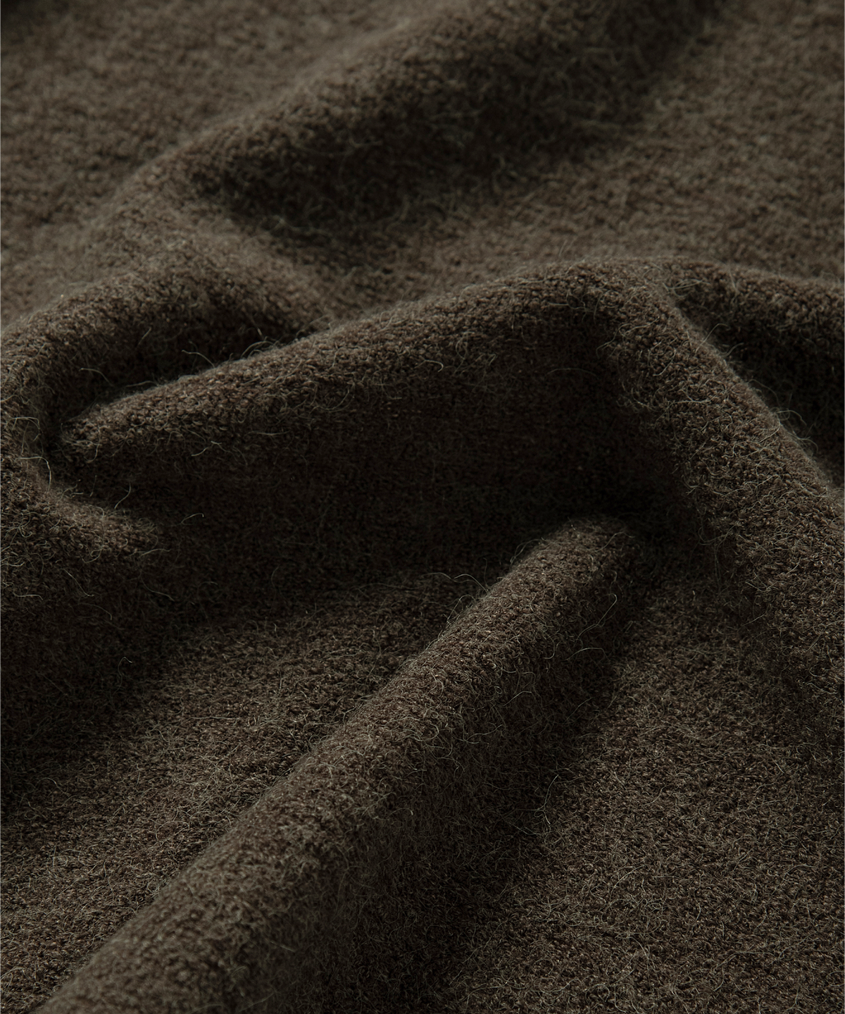넌블랭크(NONBLANK) 칼라 터틀넥 티셔츠_BROWN
