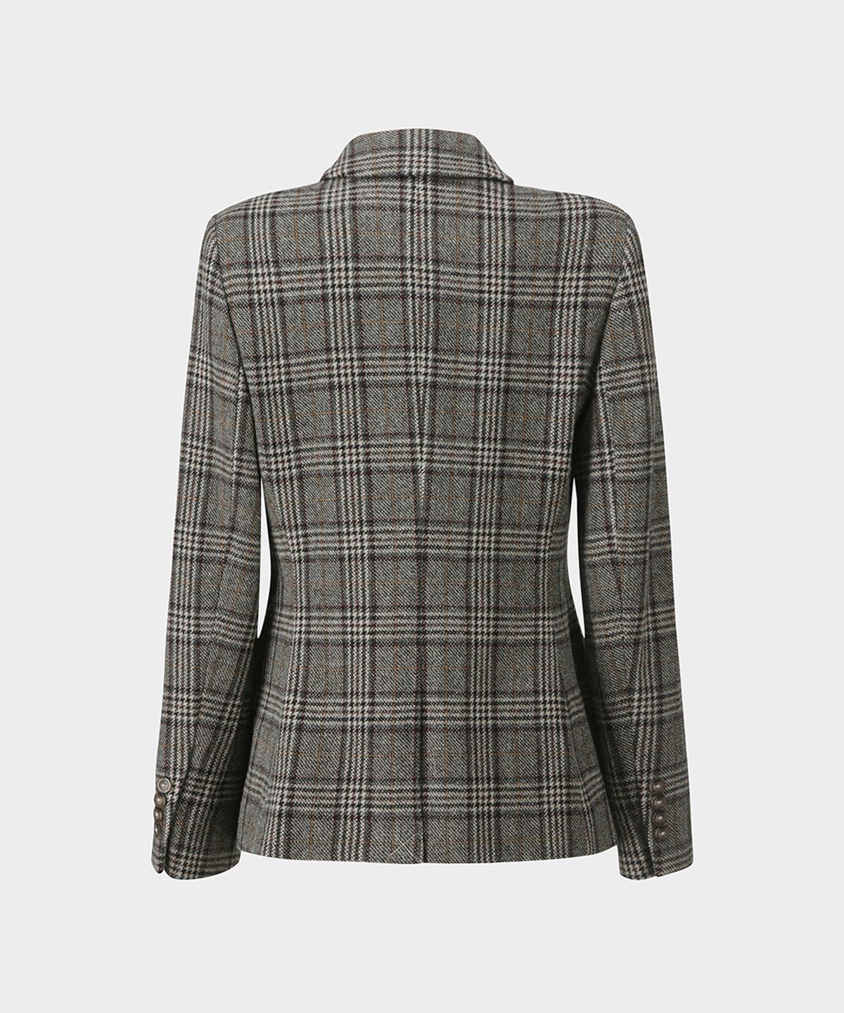 브룩스 브라더스(BROOKS BROTHERS) [여성] 램스울 체크 자켓 (베이지) (BBJSWM3838ZEF)