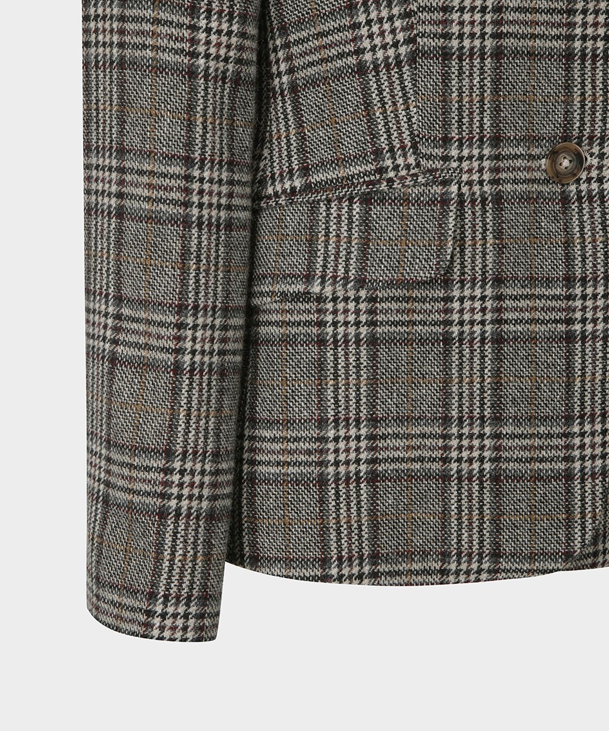 브룩스 브라더스(BROOKS BROTHERS) [여성] 램스울 체크 자켓 (베이지) (BBJSWM3838ZEF)