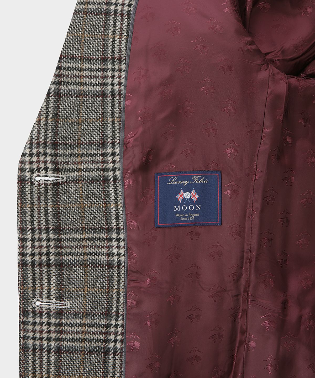 브룩스 브라더스(BROOKS BROTHERS) [여성] 램스울 체크 자켓 (베이지) (BBJSWM3838ZEF)