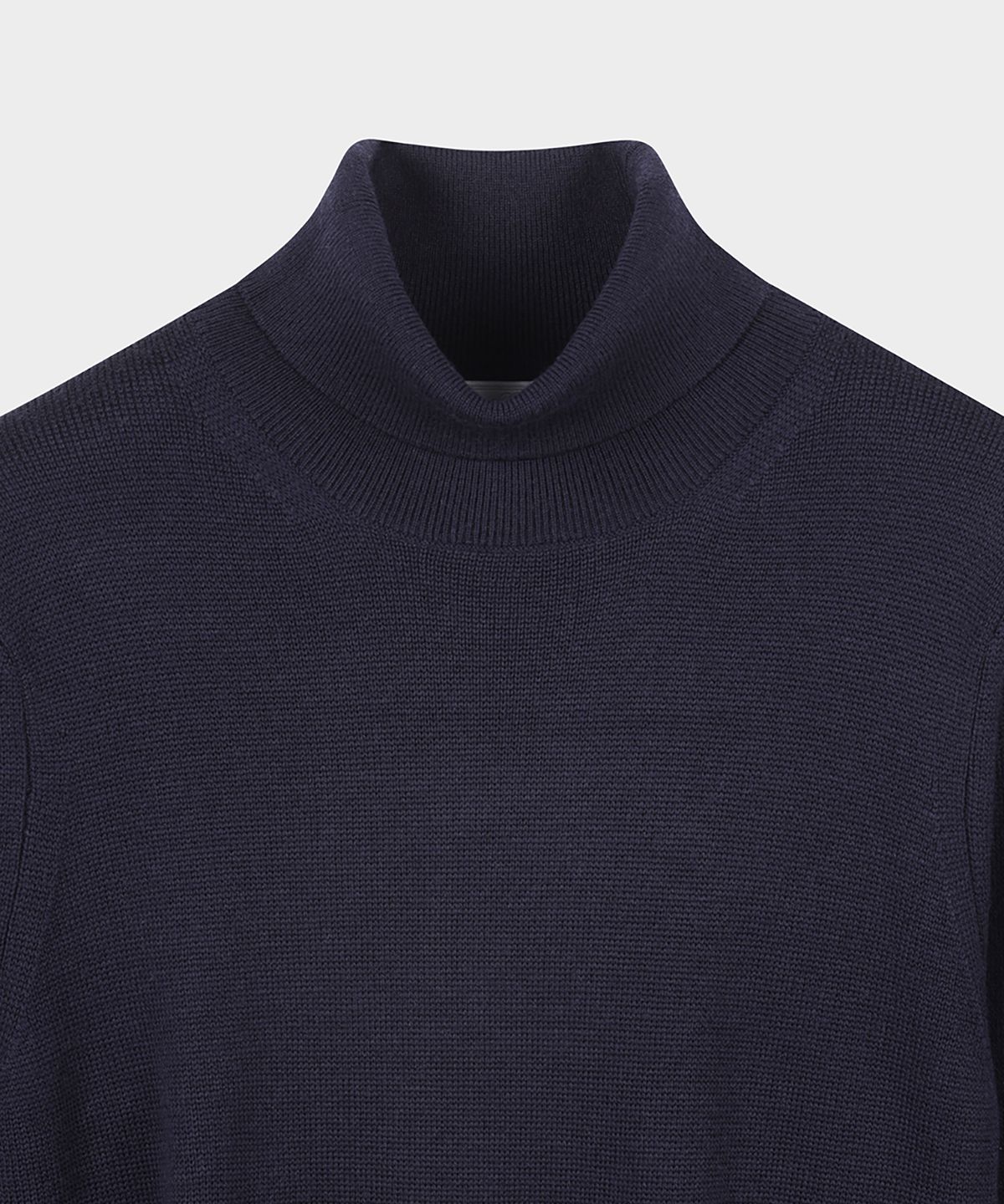 브룩스 브라더스(BROOKS BROTHERS) [여성] 울 터틀넥 벨티드 스웨터 원피스 (네이비) (BBDZWM3731QEF)