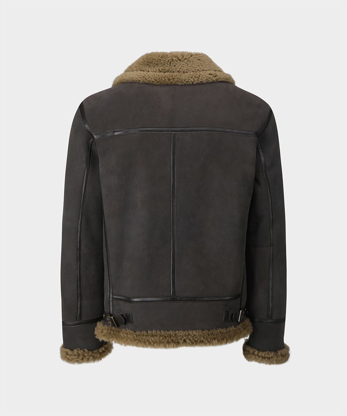 브룩스 브라더스(BROOKS BROTHERS) 시어링 항공 점퍼 (브라운) (BBOJMM70594EF)