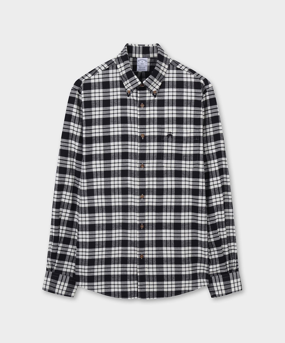브룩스 브라더스(BROOKS BROTHERS) 플란넬 타탄체크 스포츠셔츠 (멀티) (BBTHMF35617EF)