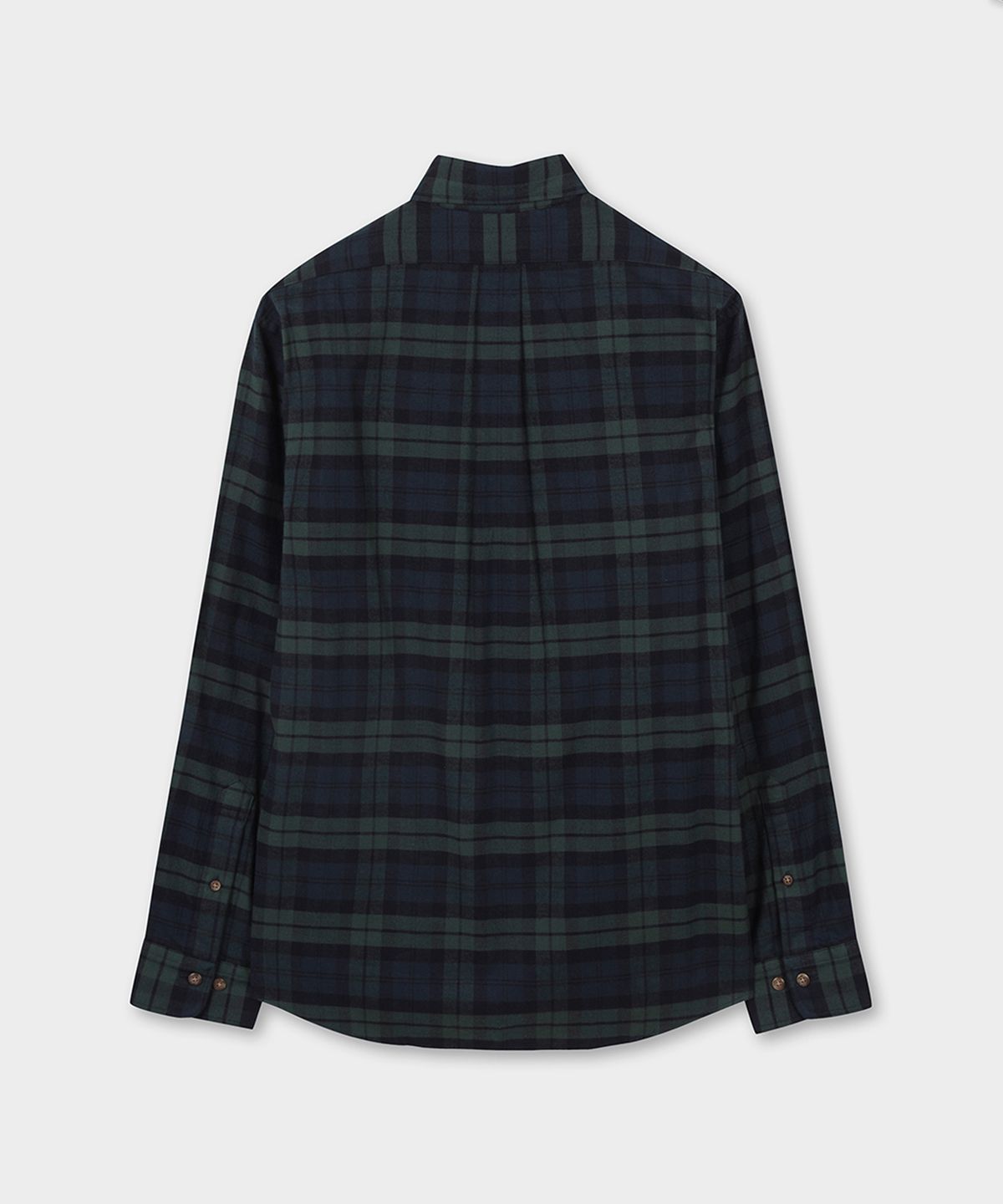 브룩스 브라더스(BROOKS BROTHERS) 플란넬 블랙와치 셔츠 (멀티) (BBTHMF35547EF)