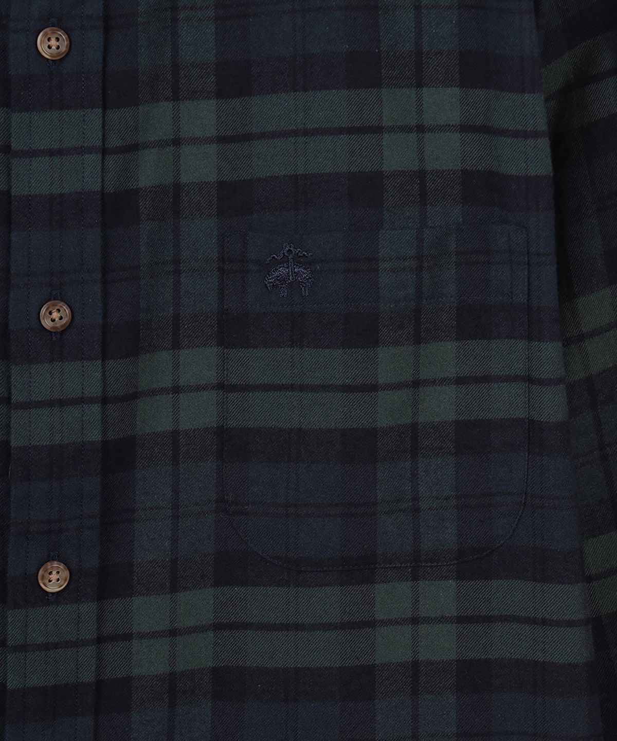 브룩스 브라더스(BROOKS BROTHERS) 플란넬 블랙와치 셔츠 (멀티) (BBTHMF35547EF)