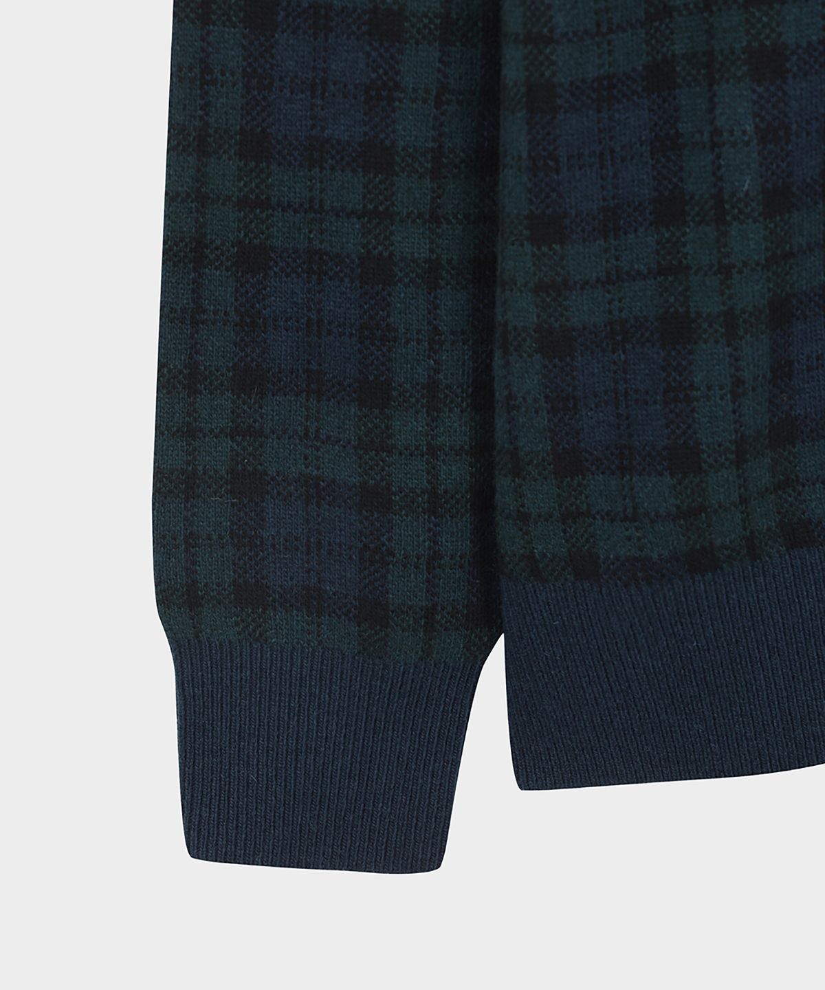 브룩스 브라더스(BROOKS BROTHERS) 블랙와치 로고 스웨터 (멀티) (BBWRMF45567EW)