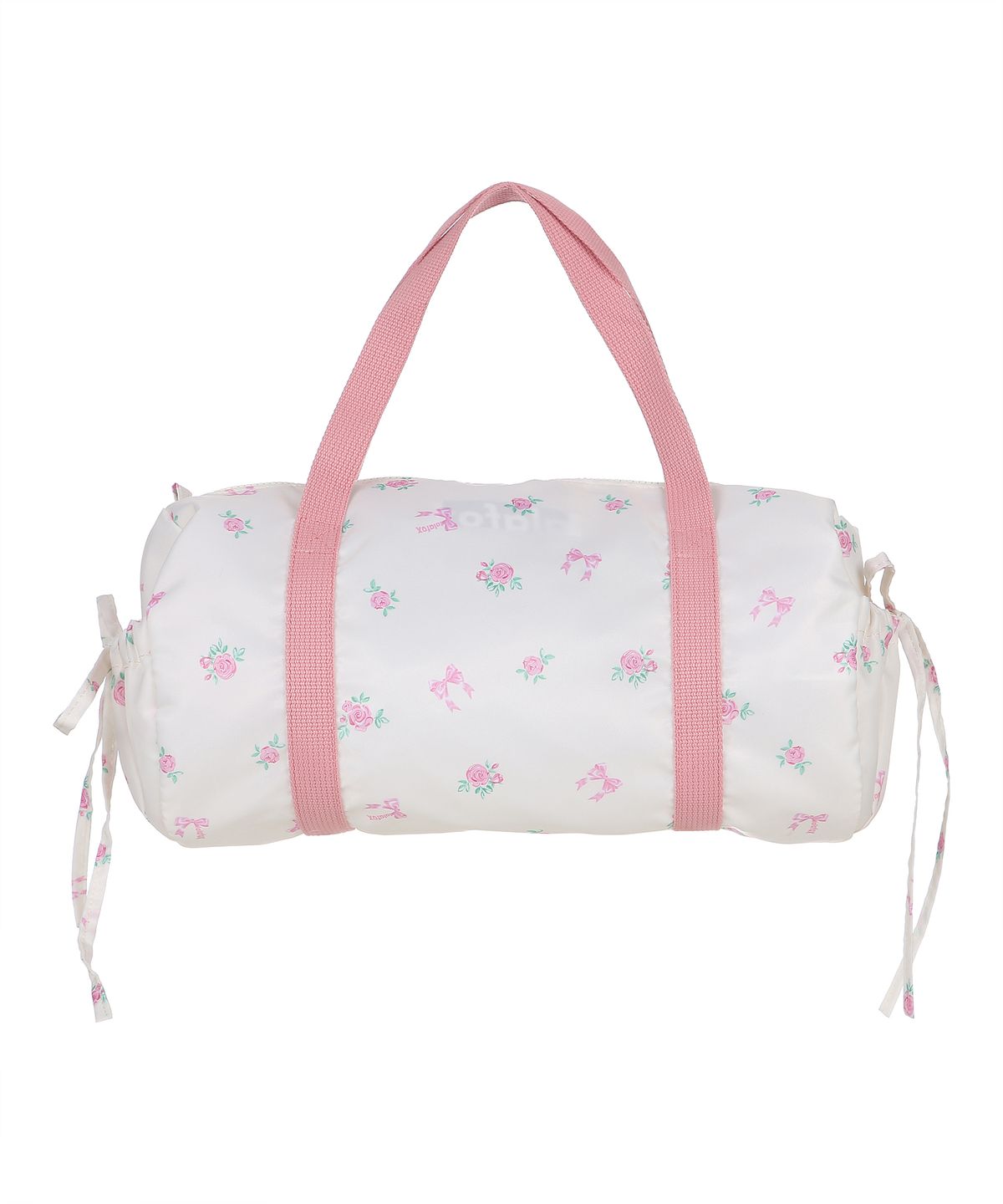 라라폭스(LALAFOX) FLOWER PRINT DUFFEL BAG 플라워 프린트 더플 백 CREAM BQ4AB004