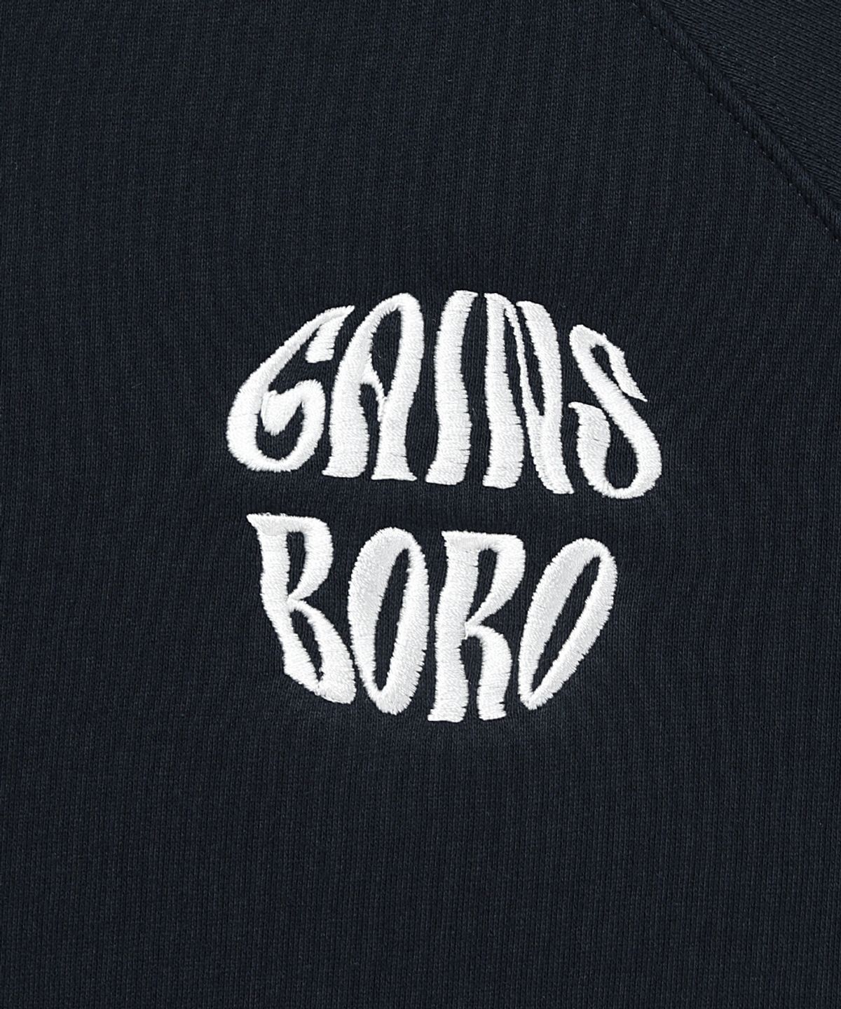 게인스보로(GAINSBORO) 액티브 트랙 래글런 후드티_네이비