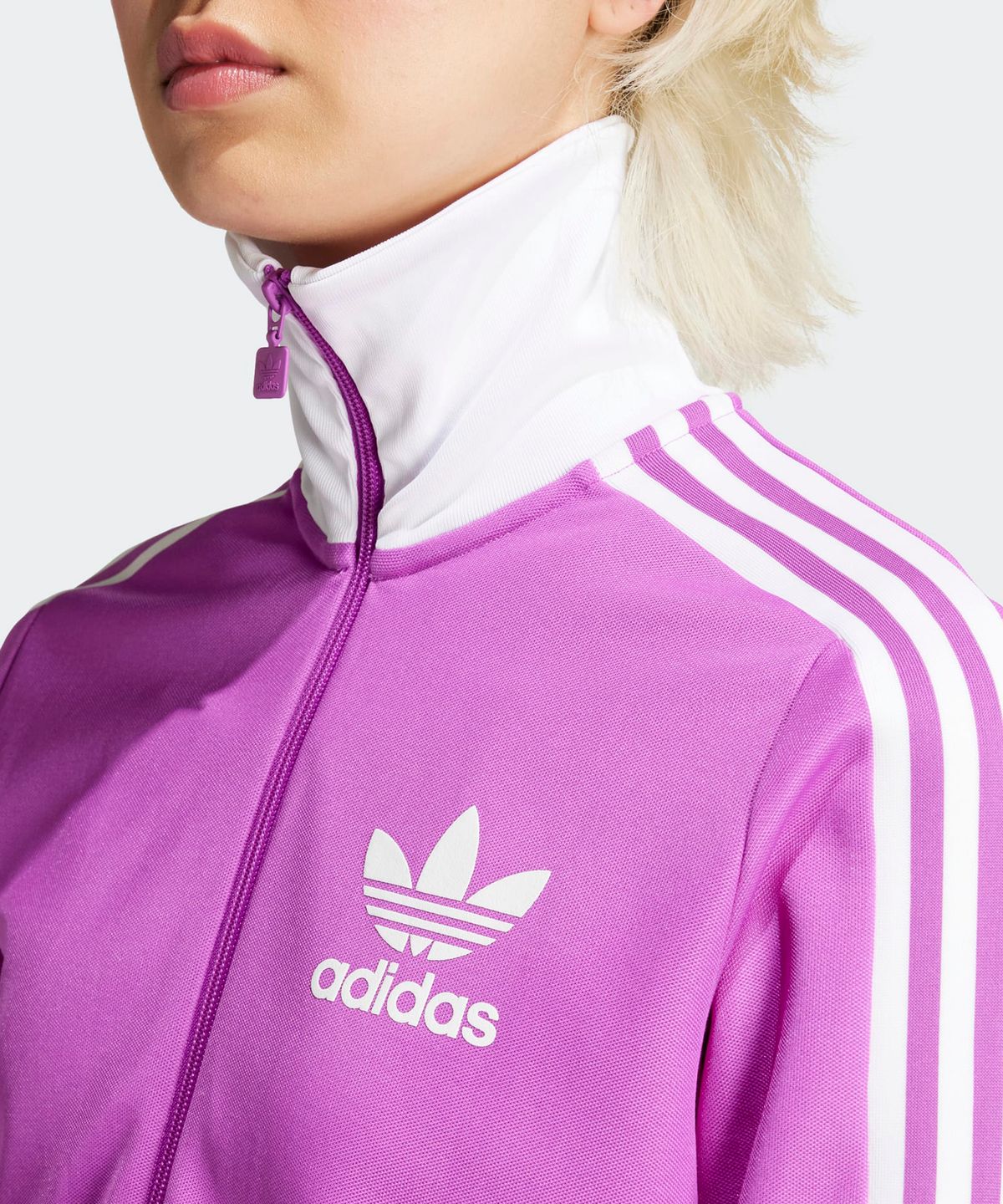 아디다스(ADIDAS) 베켄바우어 트랙탑 - 퍼플핑크 / IY2220