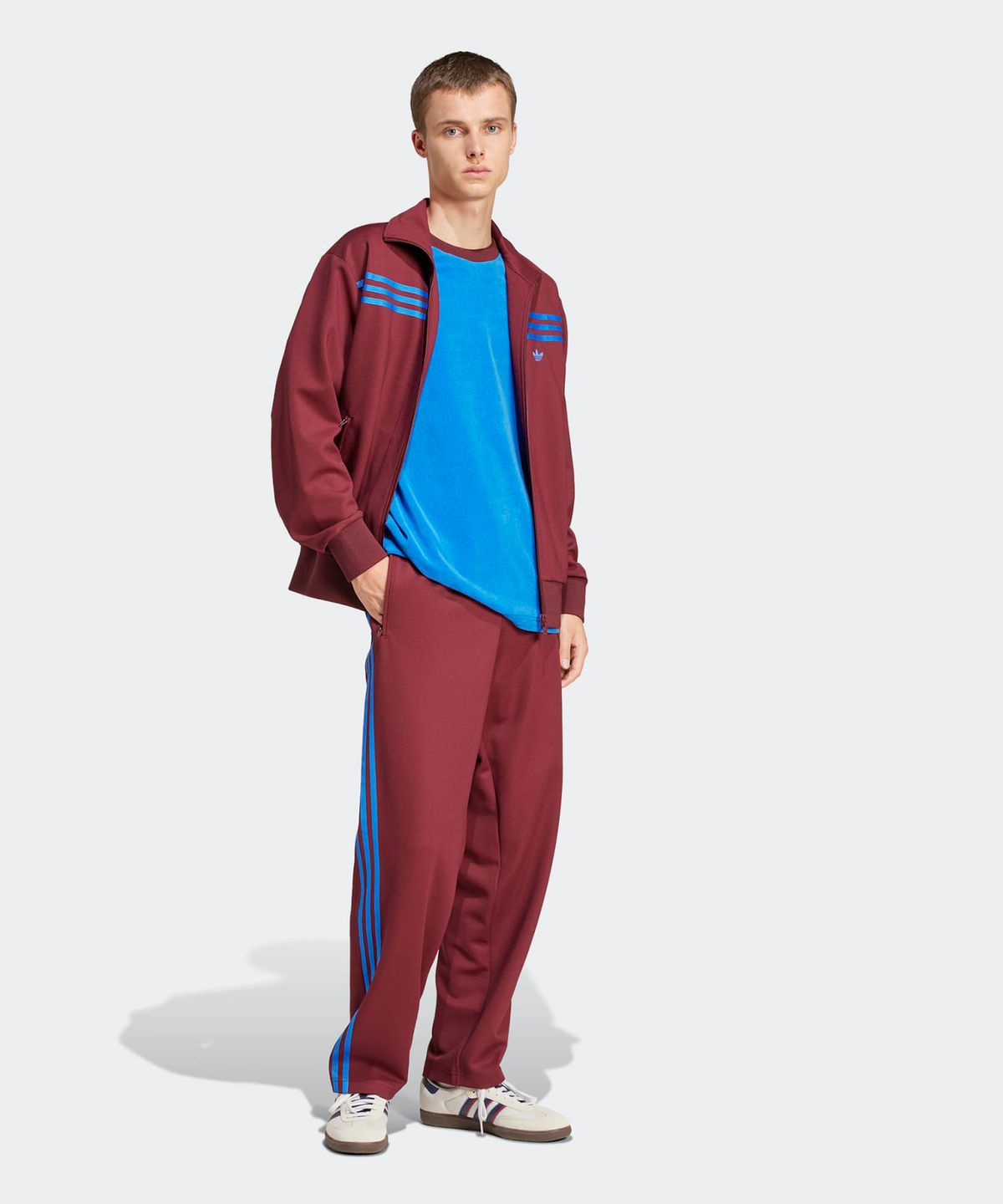 아디다스(ADIDAS) 70s BB 트랙탑 - 쉐도우레드 / JN5963