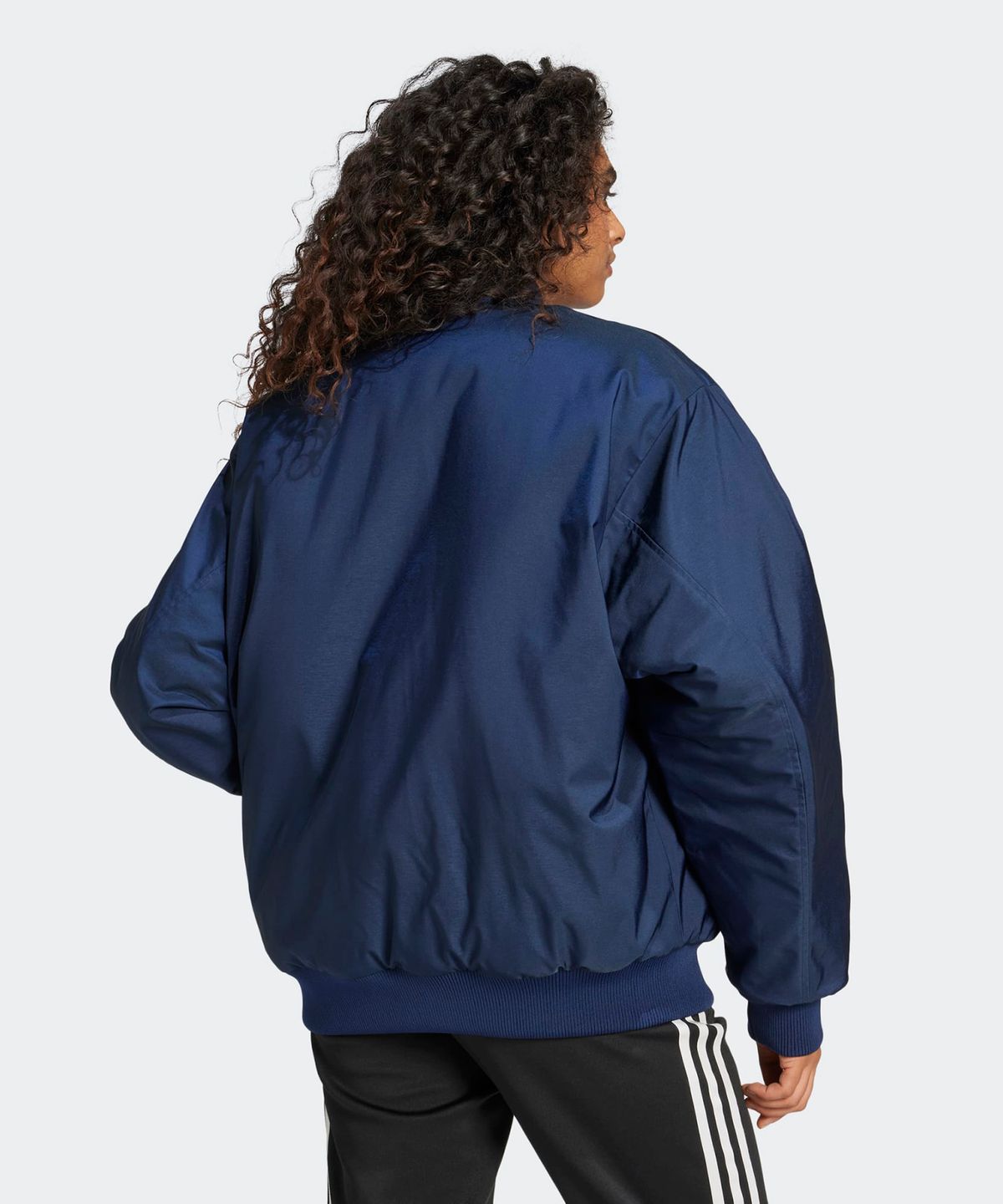 아디다스(ADIDAS) 70s 리버서블 봄버 자켓 - 네이비:오렌지 / JN7657