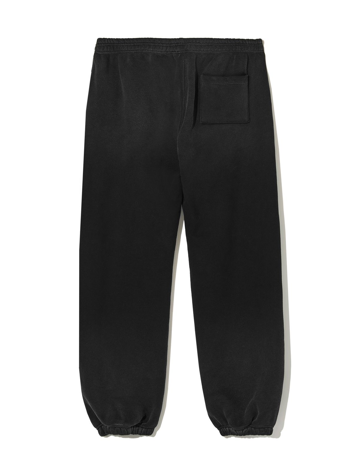 로어즈(LORES) Faded Pigment Dyed Sweatpants - Black