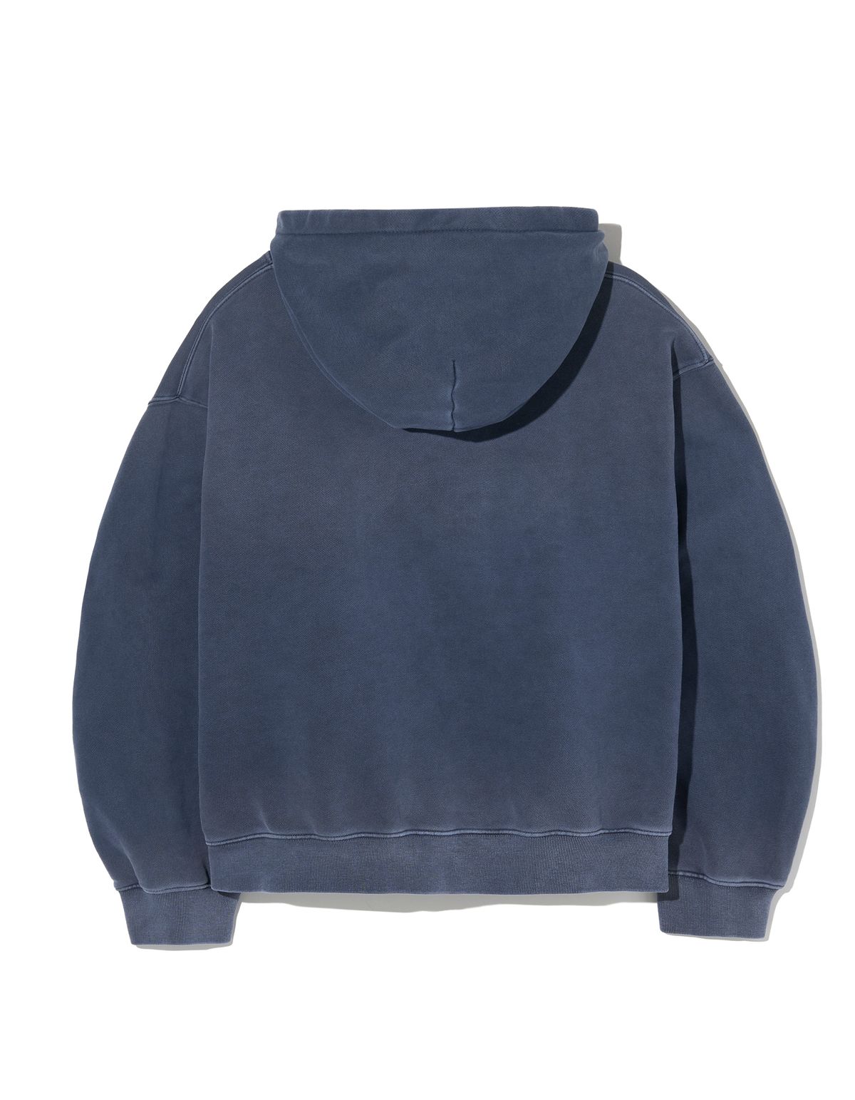 로어즈(LORES) Faded Pigment Dyed Hoodie - Navy