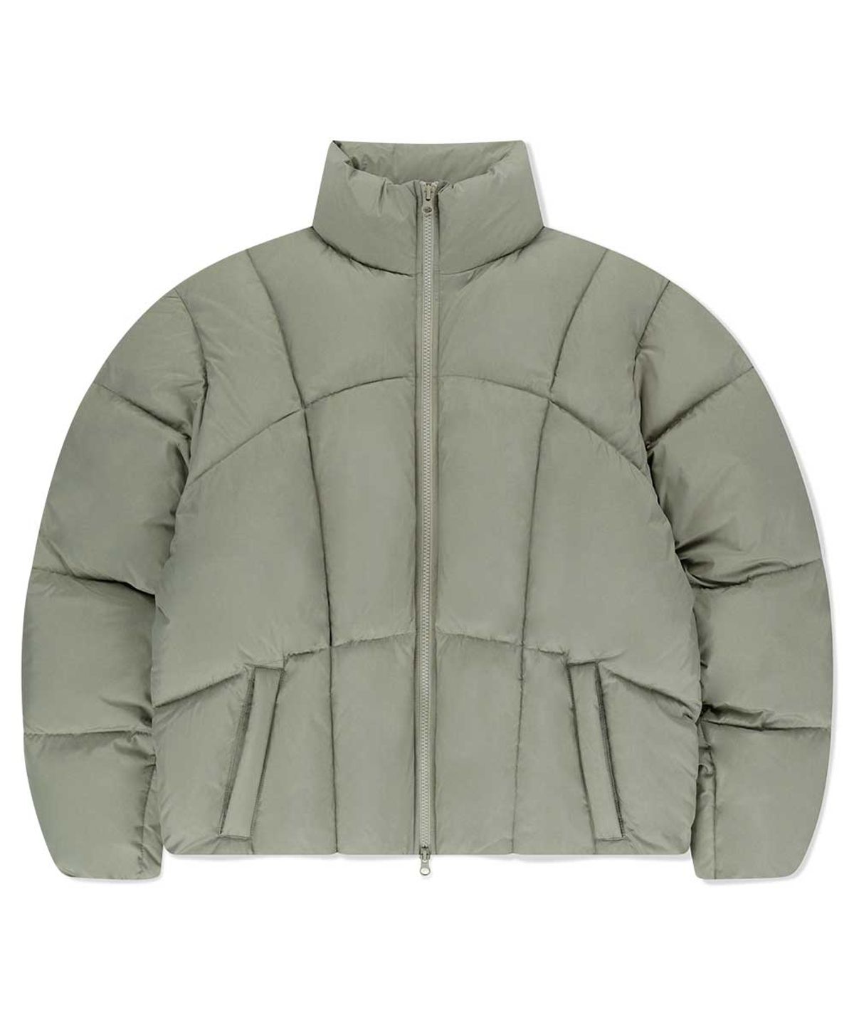 마하그리드(MAHAGRID) CURVED DUCKDOWN PARKA KHAKI(MG2EWMB901A)
