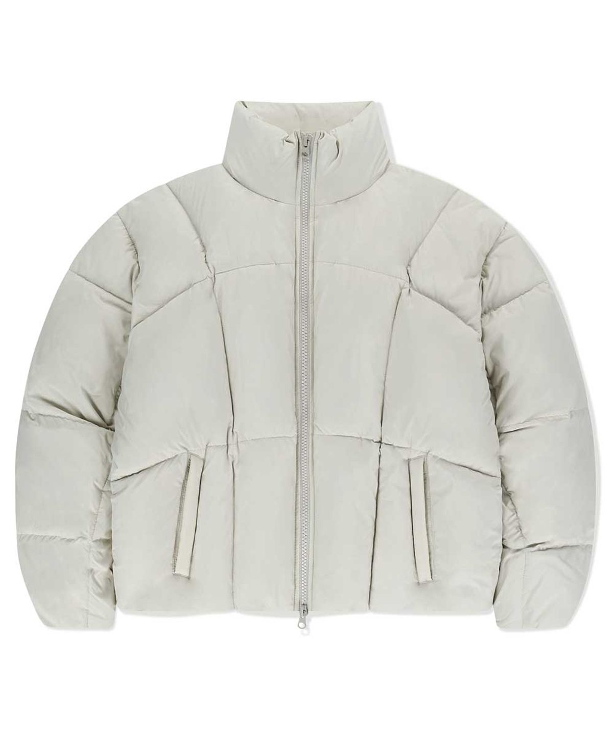 마하그리드(MAHAGRID) CURVED DUCKDOWN PARKA IVORY(MG2EWMB901A)