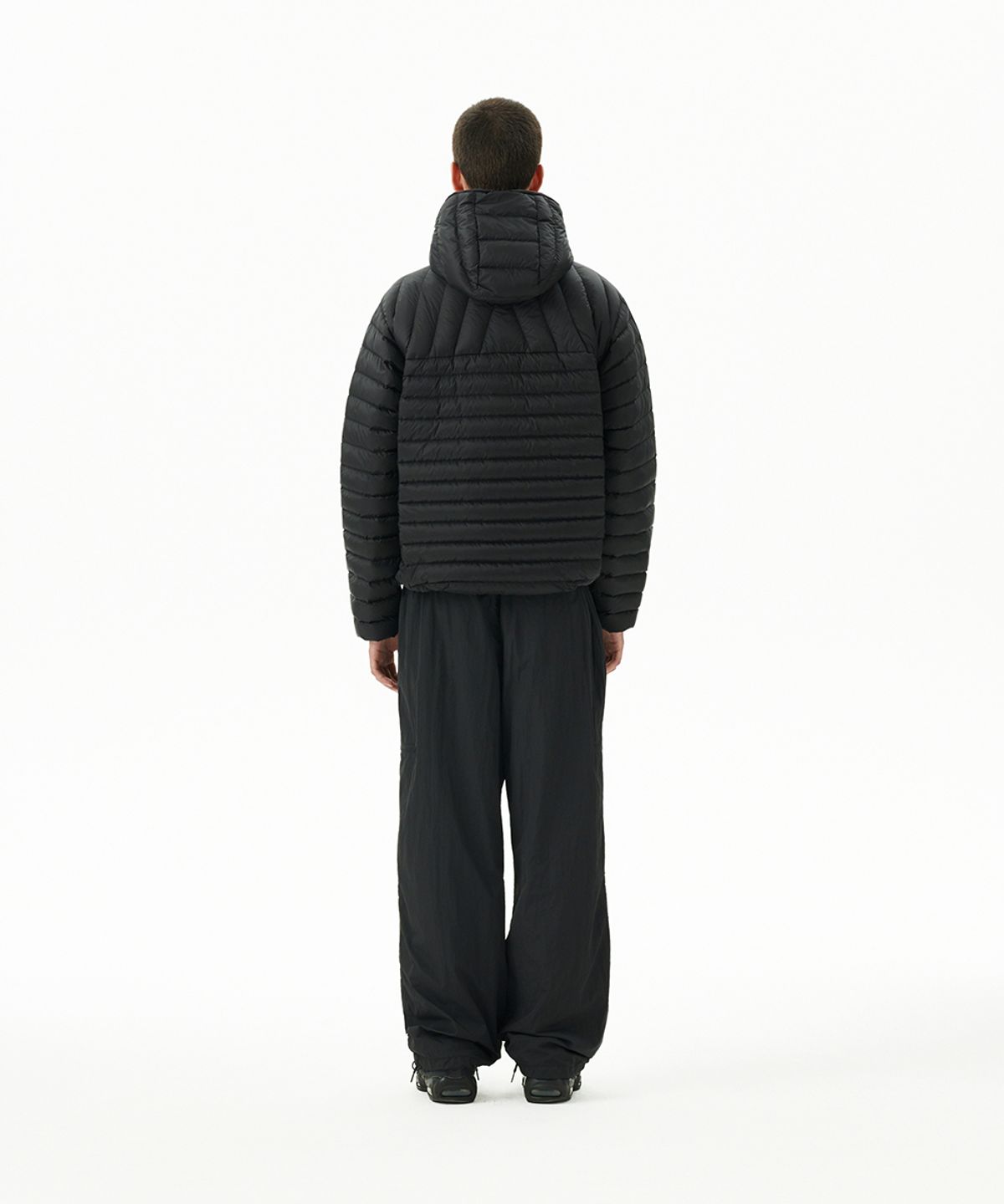 마하그리드(MAHAGRID) LIGHT HOODED DOWN PUFFER BLACK(MG2FWMB903A)