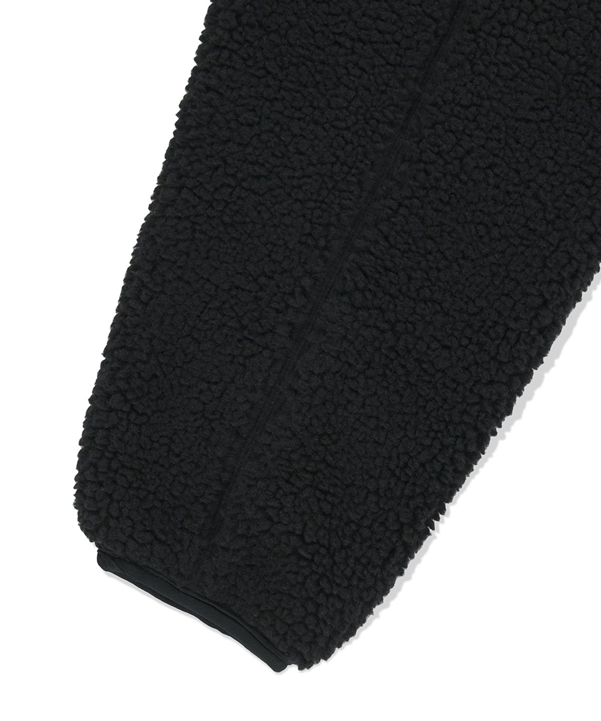 마하그리드(MAHAGRID) CURVED SHERPA FLEECE JACKET BLACK(MG2EFMJ230A)