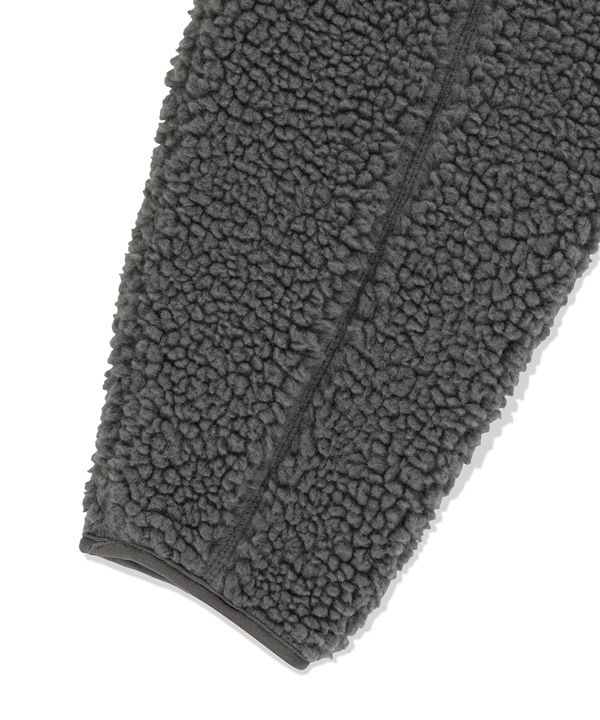 마하그리드(MAHAGRID) CURVED SHERPA FLEECE JACKET GREY(MG2EFMJ230A)