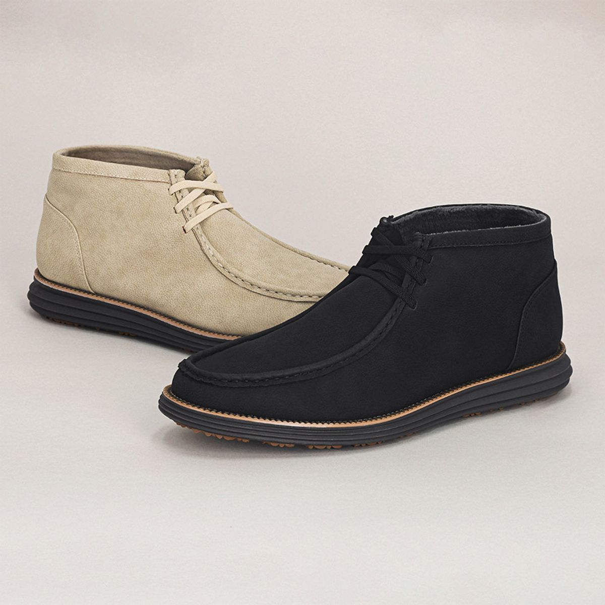 엘칸토(ELCANTO) 마쯔 남성 왈라비 처커 부츠 3cm LCMA72M44V