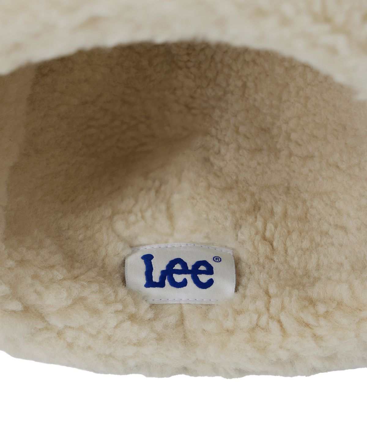 리(LEE) 무스탕 레더 비니 베이지