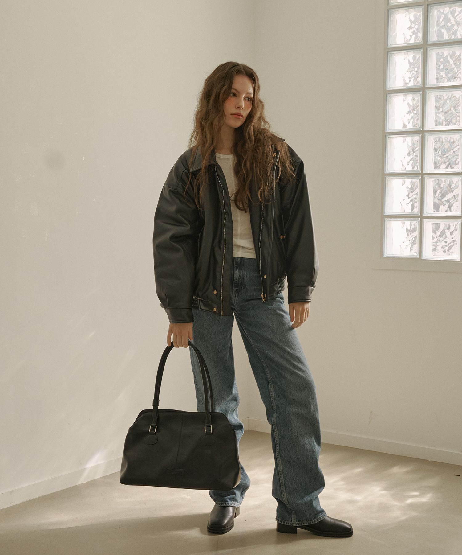 MUSINSA公式 | LENEE B Ramo bag Brown Ramo bag Brown