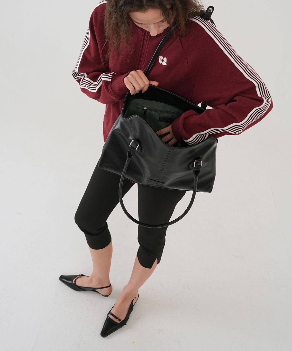 레니비(LeneeB) 라모백 블랙 Ramo bag Black