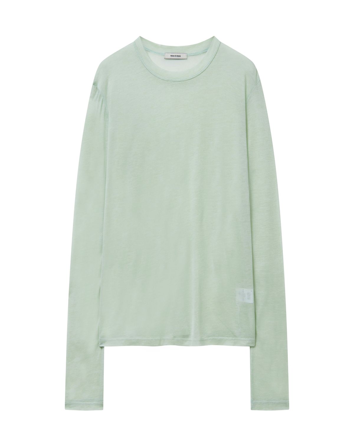 해브 앤 해브(HAVE8HAVE) TENCEL WOOL LONG SLEEVE T-Shirt_5 color