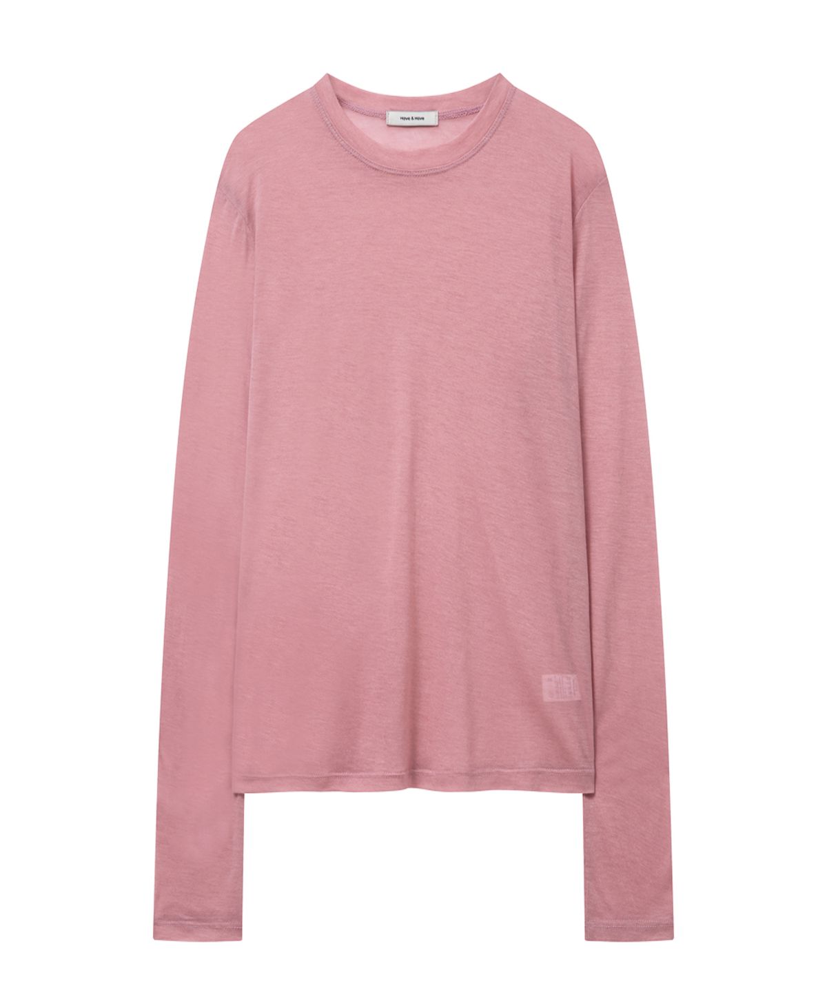 해브 앤 해브(HAVE8HAVE) TENCEL WOOL LONG SLEEVE T-Shirt_5 color