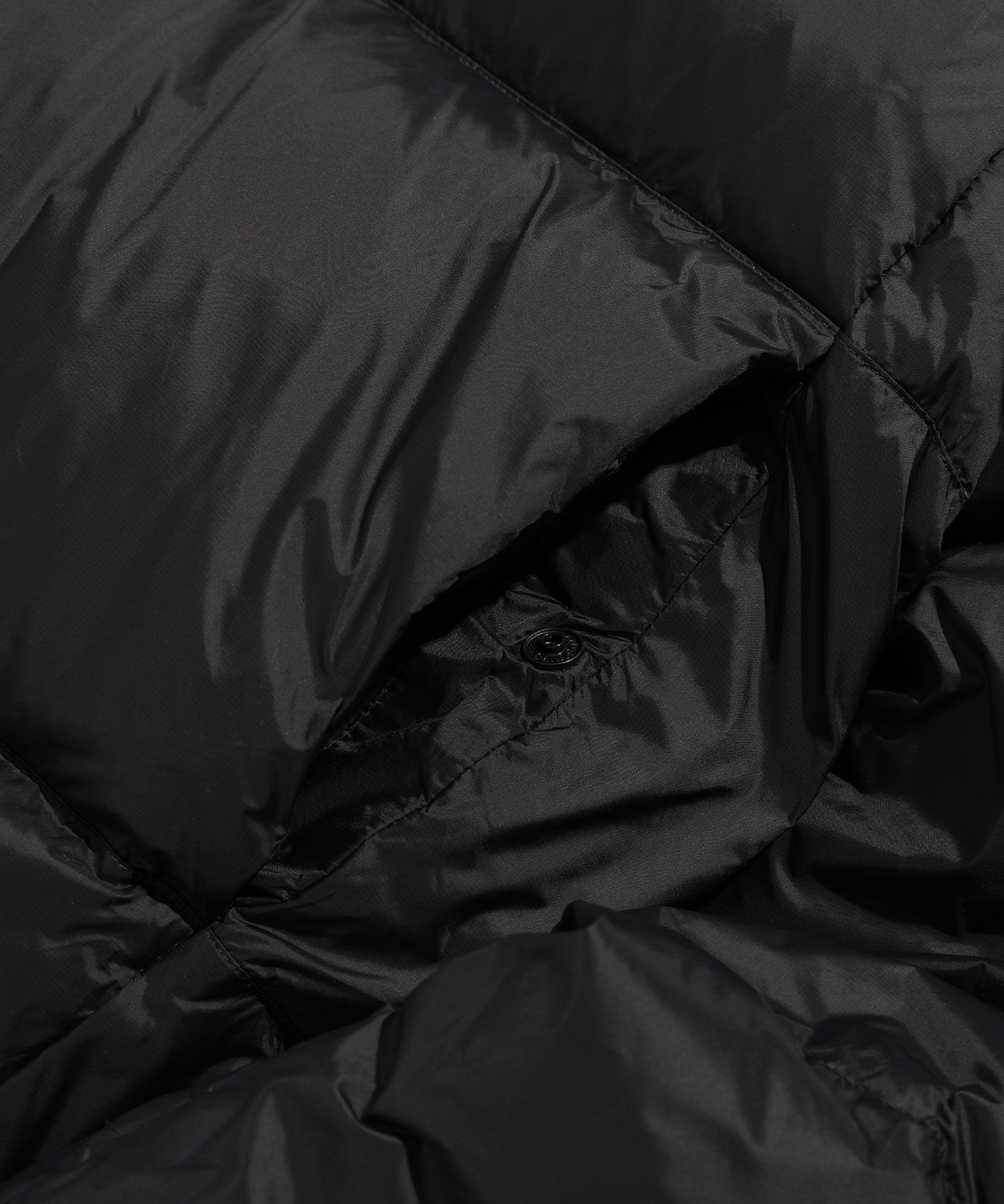 MUSINSA | NICE GHOST CLUB NYLON DOWN PUFFER_BLACK(NG2EWUB900A)