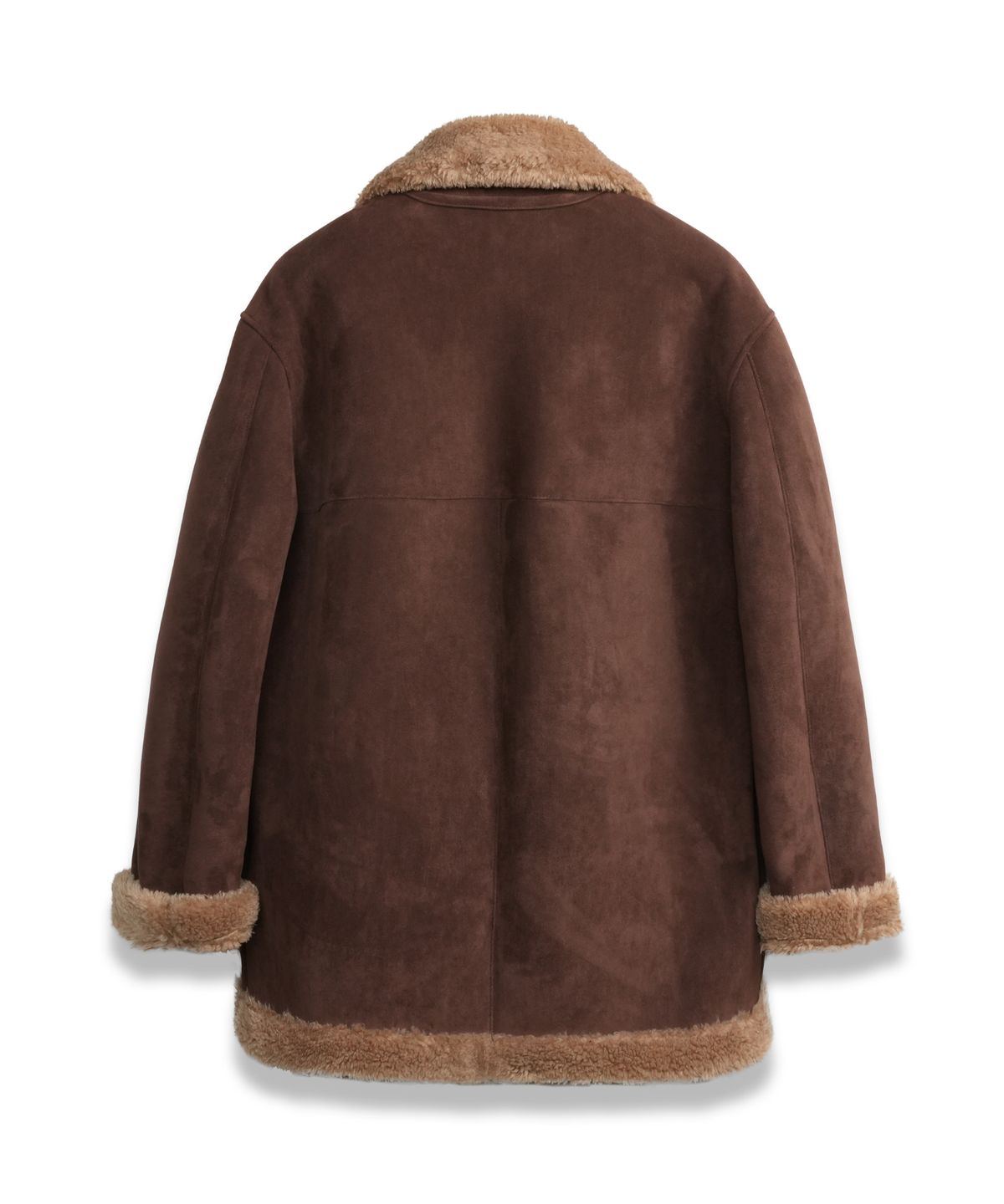 도프셉(DOFFSEPT) Classic Mustang Coat in Brown/Brown