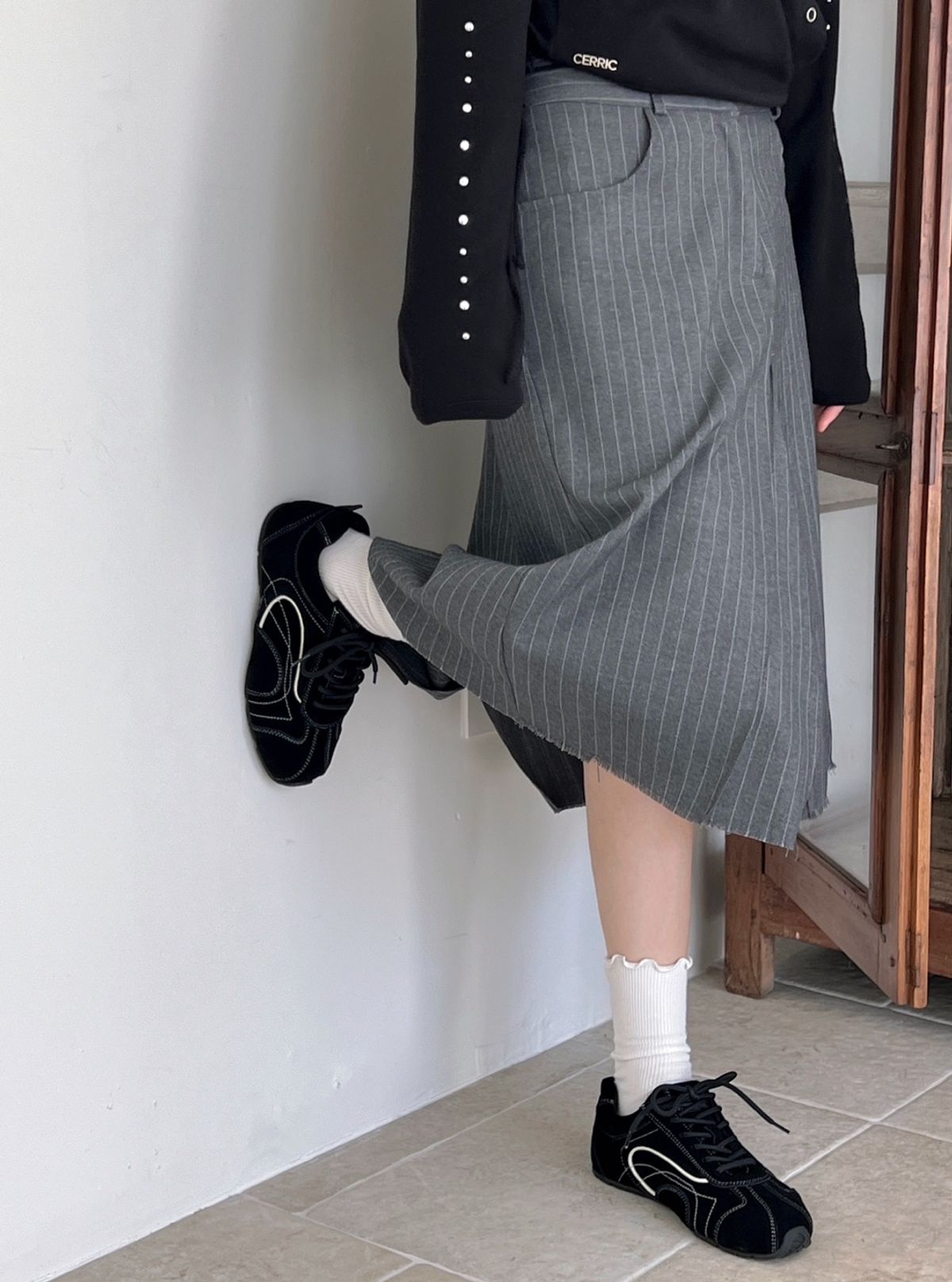 바이아덜스(BYOTHERS) Murene leather sneakers