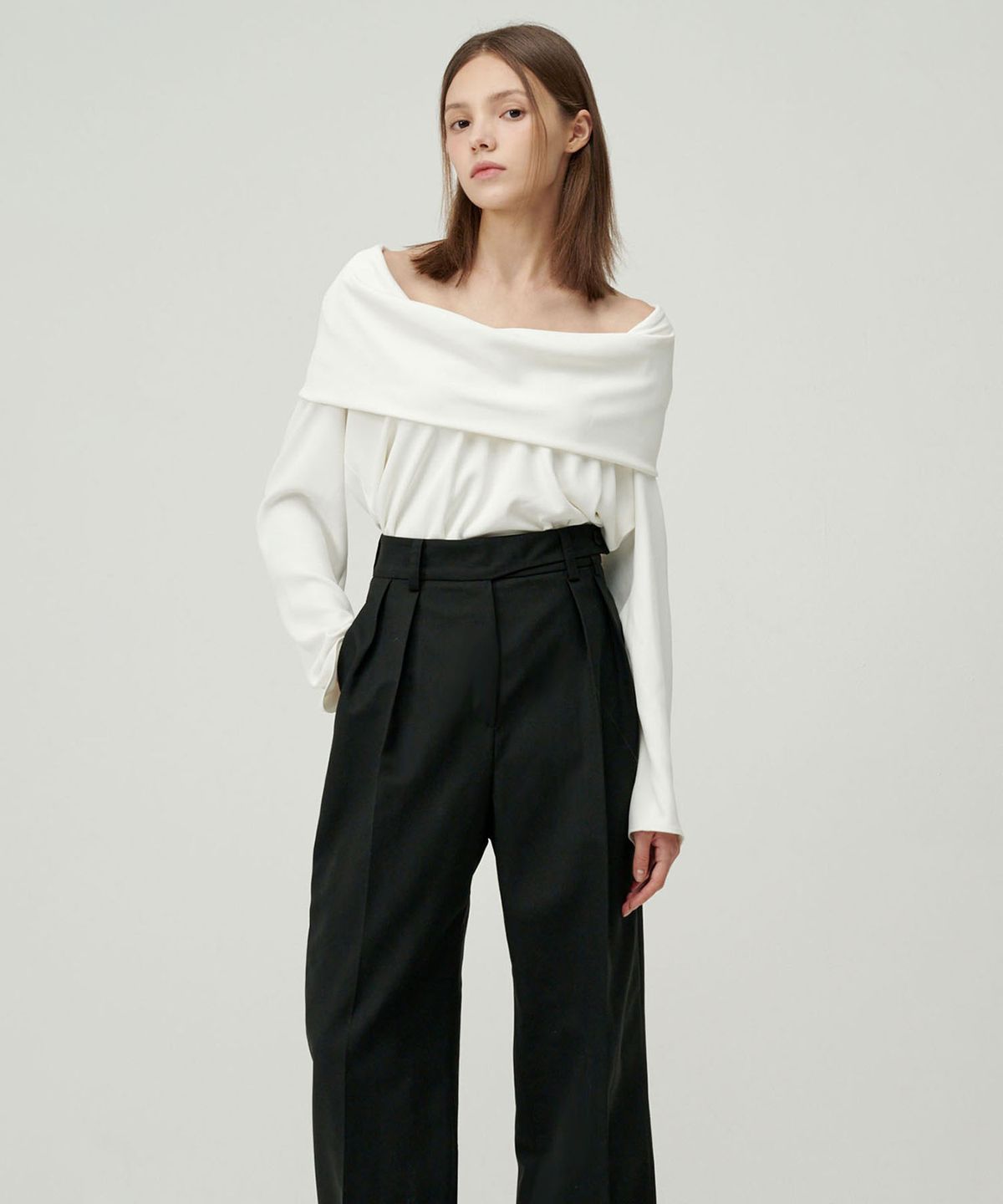 세컨드 아르무아(02ARMOIRE) Romi Top _ White