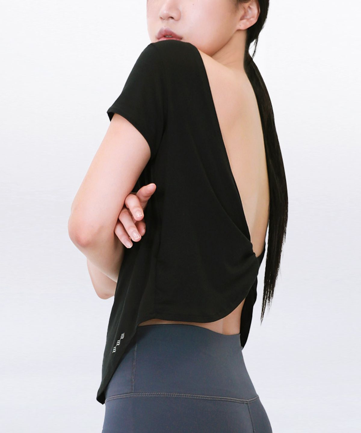 웨이브웨어(WAVEWEAR) 소프트터치 2way 뒷트임티 BT1