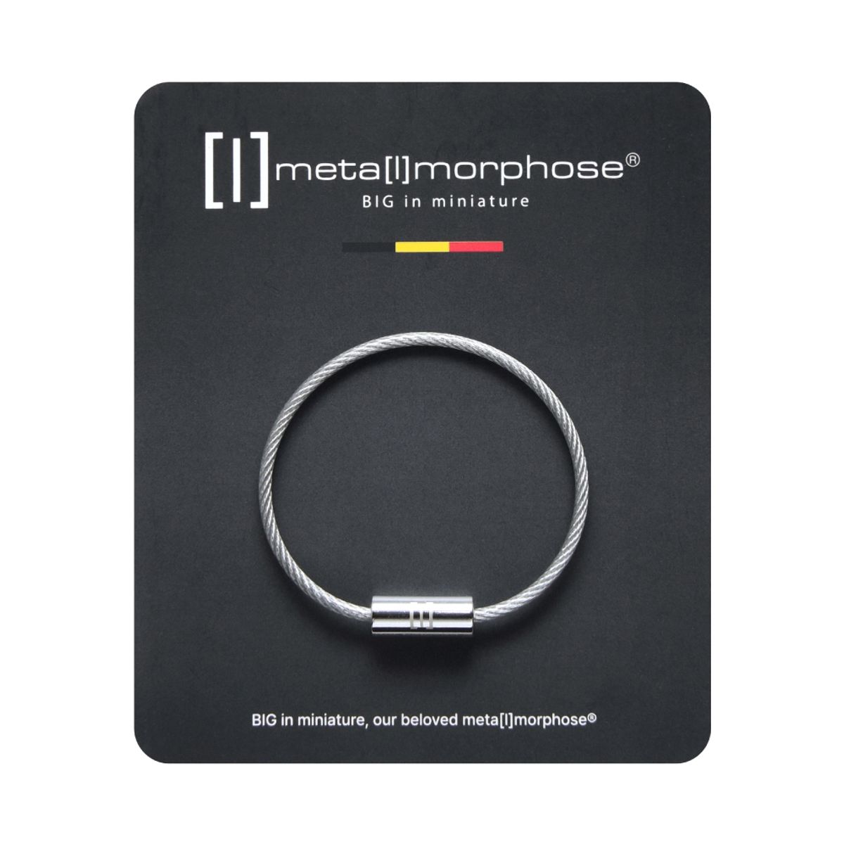 초클리 메타모포스 컬렉션(CHOCLI METALMORPHOSE COLLECTION) 벨기에 메탈 와이어 키링 (Wire loop)