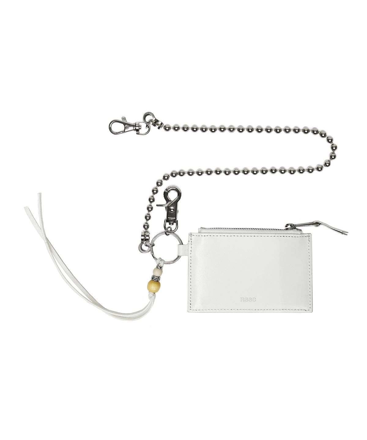알에스에스씨(RSSC) RIVET KEYCHAIN CARD HOLDER - WHITE