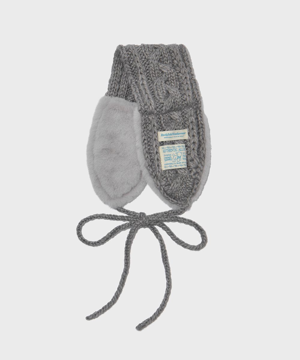 [Rockfish Weatherwear] CABLE FUR KNIT EARMUFF ☆送料込☆ MUSINSA | ROCKFISH WEATHERWEAR CABLE FUR KNIT EARMUFF - 4 colors