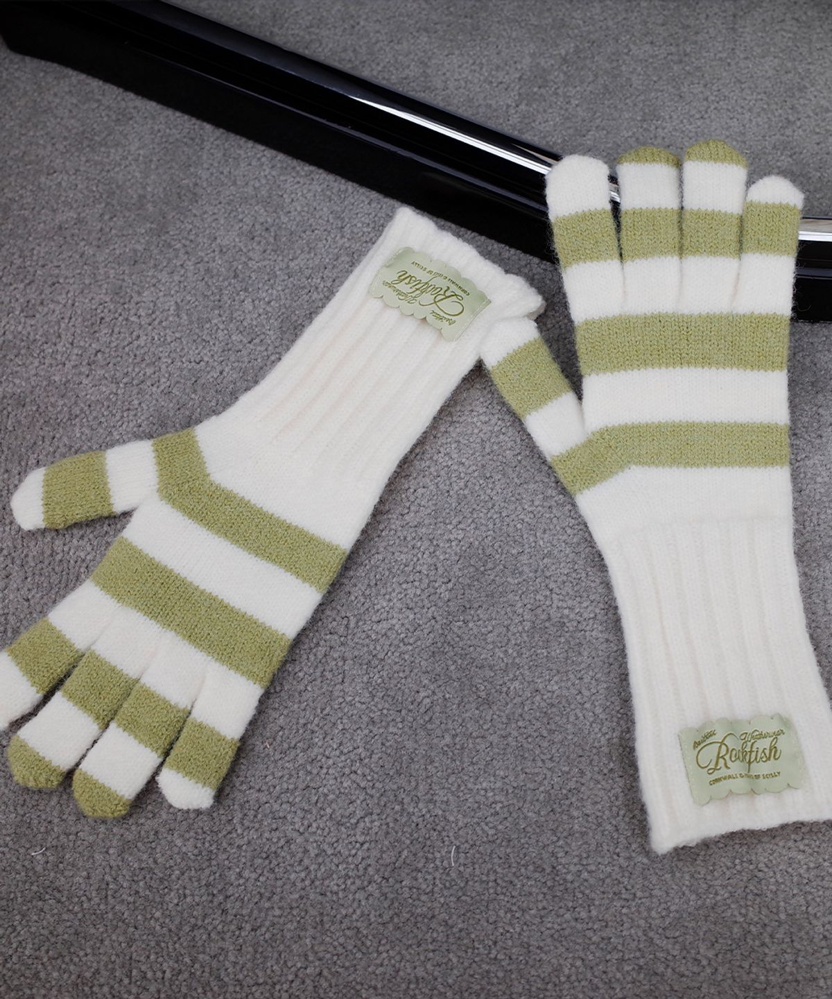 락피쉬웨더웨어(ROCKFISH WEATHERWEAR) STRIPE RIBBED GLOVES - 5 colors