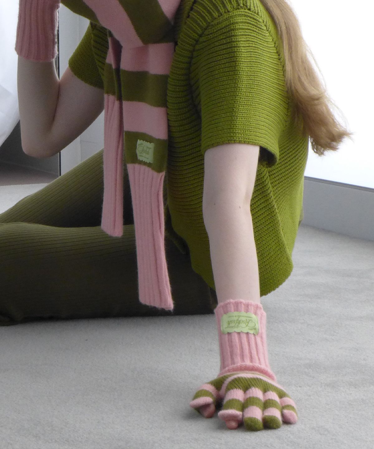 락피쉬웨더웨어(ROCKFISH WEATHERWEAR) STRIPE RIBBED GLOVES - 5 colors