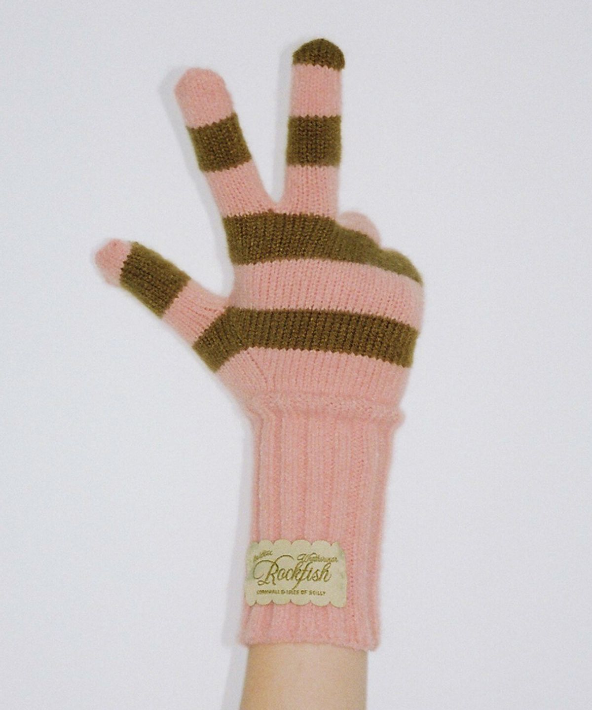 락피쉬웨더웨어(ROCKFISH WEATHERWEAR) STRIPE RIBBED GLOVES - 5 colors